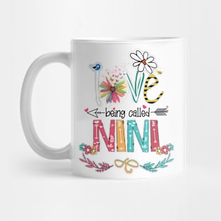 Love Being Called Nini Happy Mother's Day Mug